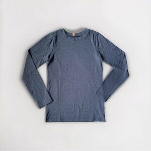 Lunya Pima Cotton Women’s Long sleeve Top Size M New Blue